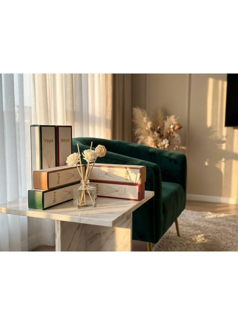 ڤيا فواحة أعواد عطرية فيا من 6 قطع – روز وجاردينيا ولافندر – 50 مل – مجموعة 6 قطع - Image 5